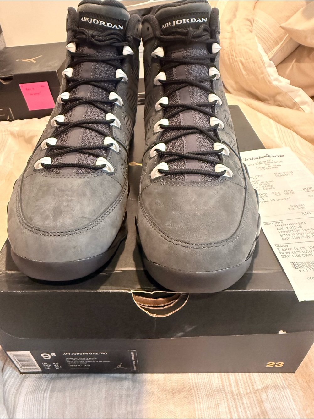 *Dead Stock*Jordan Retro 9 'Anthracite'